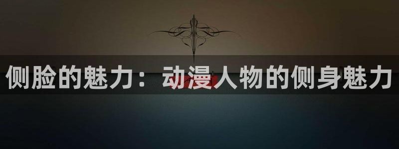 同人动漫天堂：侧脸的魅力：动漫人物的侧身魅力