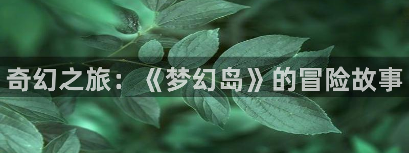 jm动漫天堂：奇幻之旅：《梦幻岛》的冒险故事