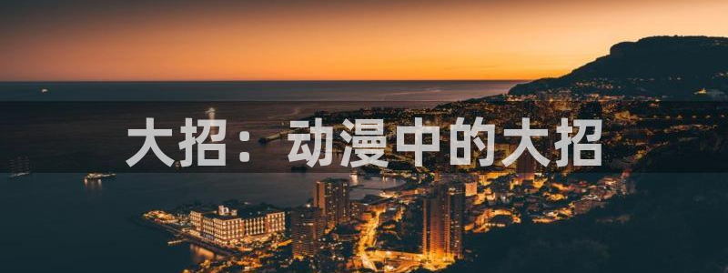 3d动漫天堂：大招：动漫中的大招